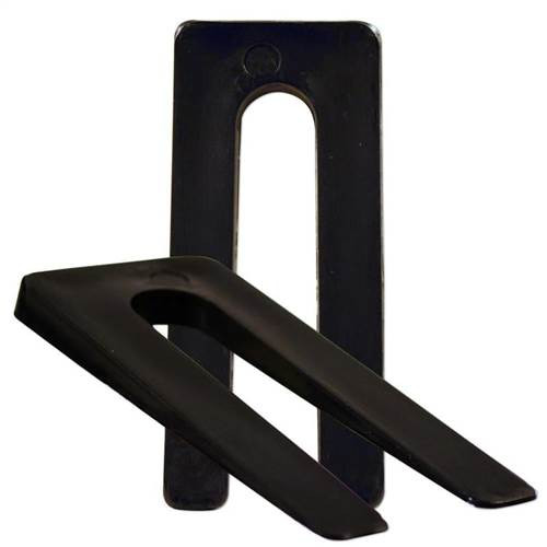 Groves 1/4 in - 1/32 in Tapered Horse Shoe Shims (75 Per Box)