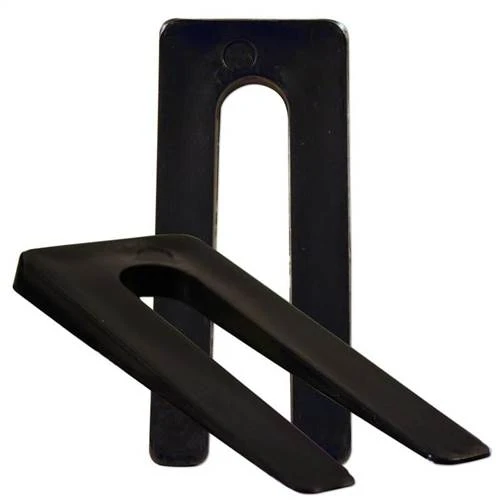 Groves 1/4 in - 1/32 in Tapered Horse Shoe Shims (75 Per Box)