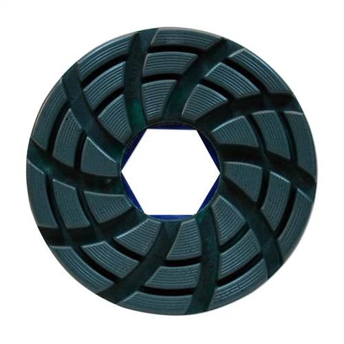 GlossFire-F (Toro F) Flat Edge Resin Polishing Wheel, 6 in, 50 Grit