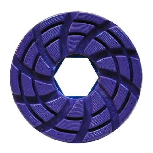 GlossFire-F (Toro F) Flat Edge Resin Polishing Wheel, 6 in, Buff Grit