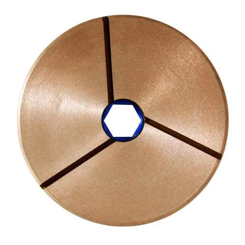 GlossFire-B (Toro B) Multi Edge Copper Polishing Wheel, 5 in, 400 Grit