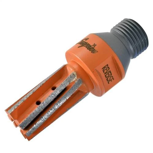Scorpion CNC Granite Finger Bit, 20x30-50mm, 1/2 Gas Reverse Thread