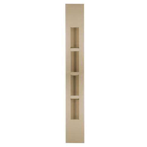 Noble 2781 Corner Niche, 12-3/4 in x 96 in x 4 in (2, 4 ft In 1 Box)