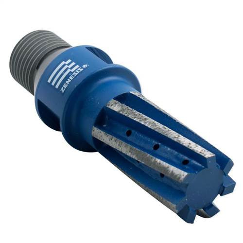Zenesis 7 Seg CNC Finger Bit, 20mm x 1-5/8 in x 1/2 Gas Thread
