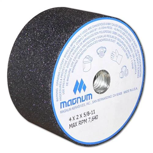 Magnum Face Grinding Silicon Carbide Cup Wheel, 4 in x 2 in, 80 Grit