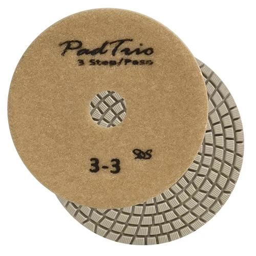 DS 3-Step Wet Polishing Pad 4 in, Step 3