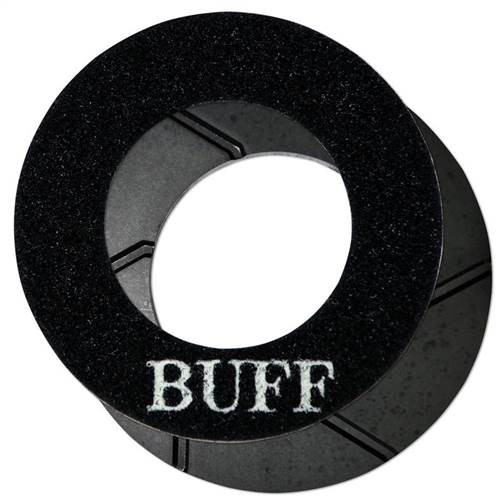 Viper Turbo Wheel Polishing Disc, 3 in, Buff Dark Stone