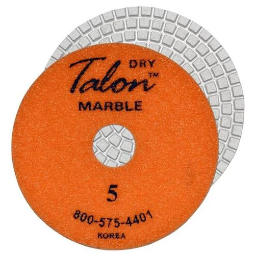 Talon 6-Step Marble Wet Or Dry Polishing Pad, 3 in, Step 5