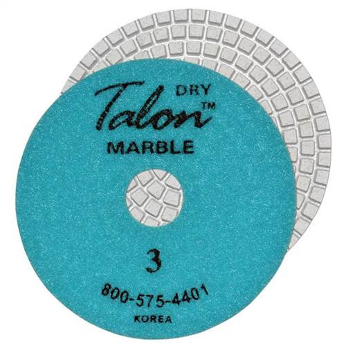 Talon 6-Step Marble Wet Or Dry Polishing Pad, 7 in, Step 3