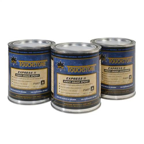Touchstone Express II Knife Grade Epoxy Adhesive, 2 qt A, 1 qt B