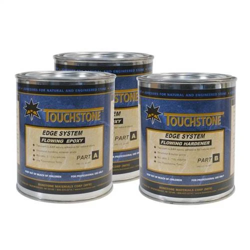 Touchstone Clear Flowing Epoxy Adhesive System, 2 qt A, 1 qt B