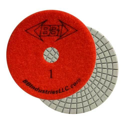 BBI 3-Step Wet Polishing Pad 4 in Step 1