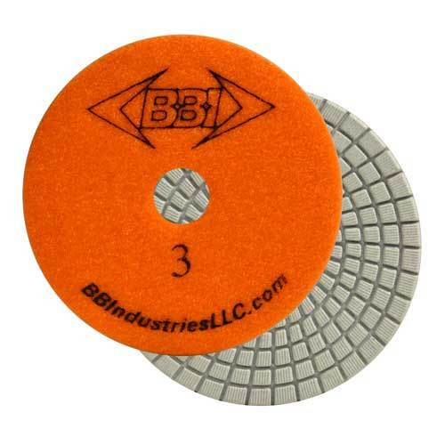 BBI 3-Step Wet Polishing Pad 4 in Step 3