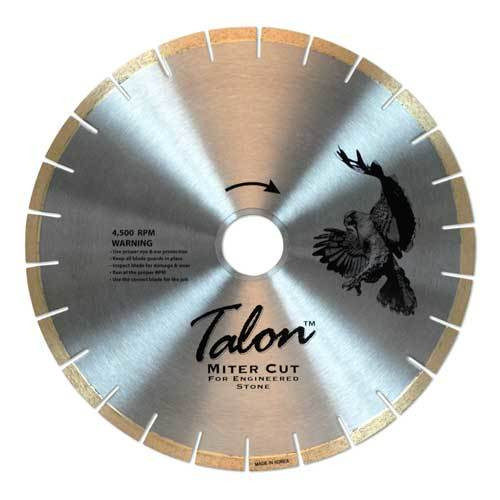 Talon Miter Cut Quartz, Granite & Marble Bridge Saw Blade, 12 in