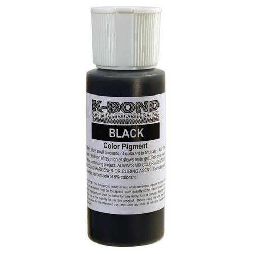 K-Bond Polyester Adhesives Color Paste, Black 2 oz Squeeze Bottle