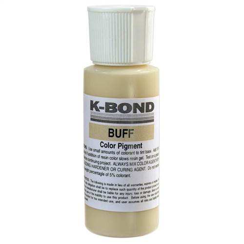K-Bond Polyester Adhesives Color Paste, Buff 2 oz Squeeze Bottle