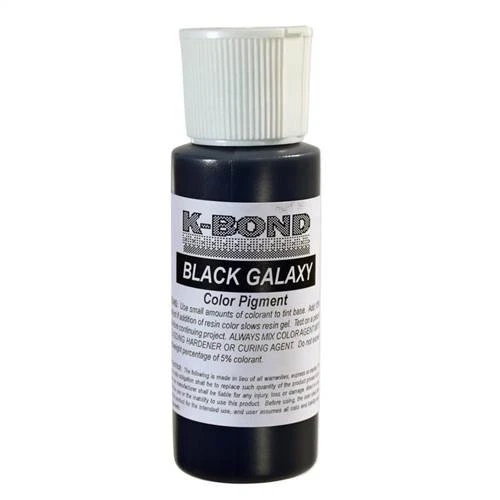 K-Bond Black galaxy Granite Colorant Pigment, 2 oz Bottle