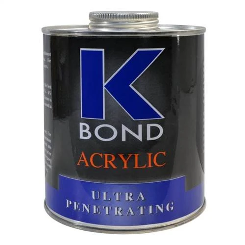 K-Bond Transparent Penetrating Acrylic Adhesive, 1 qt