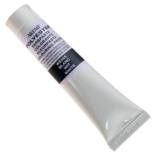 Akemi Polyester Color, White