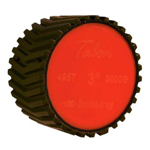 Talon Chevron Granite Resin Drum, 3 in x 2 in, 3000 Grit