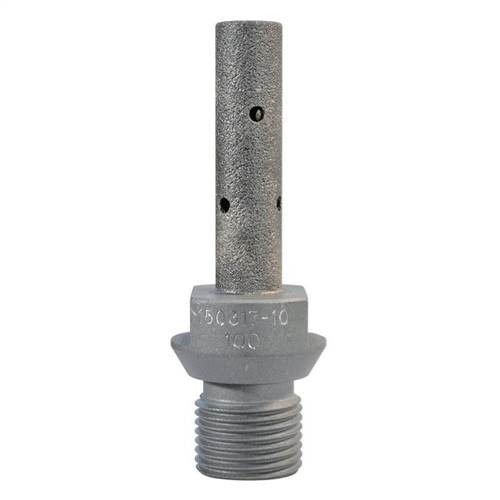 Scorpion Brazed Sink Wheel, 1/2 in x 2 in x 1/2 Gas Thread, 100 Grit