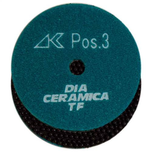 Alpha Ceramica TF Polishing Pad, 4 in, Pos 3