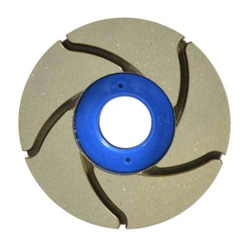 Alpha Turboshine Ridgid Polishing Wheel, 3 in, 100 Grit