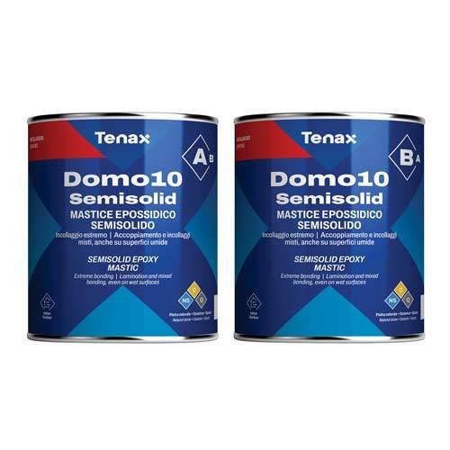 Tenax Domo 10 White Epoxy Knife Grade Adhesive, 1 lt A : 1 lt B