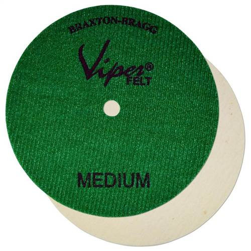 Viper Hook & Loop Backed Medium Felt Pad, 5 in