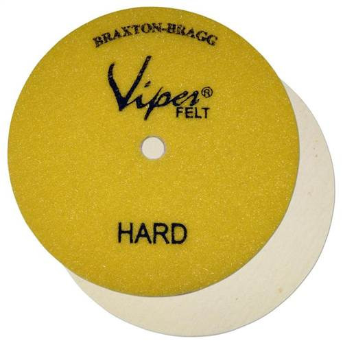 Viper Hook & Loop Backed Hard Felt Pad, 5 in