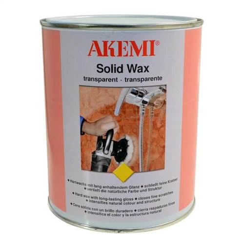 Akemi Solid Wax, Clear Paste, 750 mL