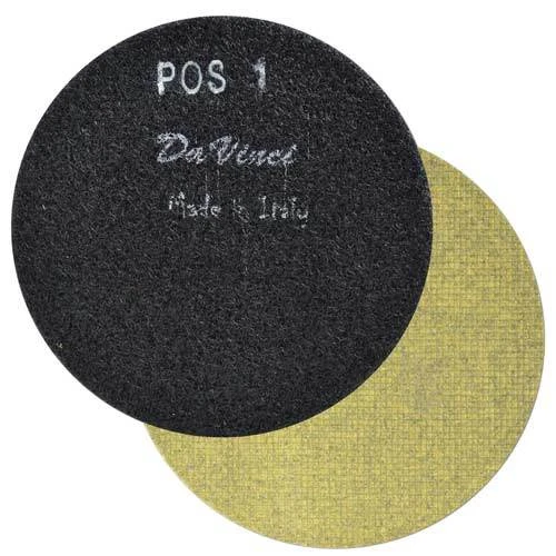 Da Vinci Dry Quartz Polishing Pad, 4 in, Step 1