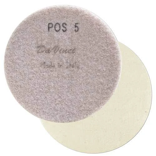 Da Vinci Dry Quartz Polishing Pad, 4 in, Step 5
