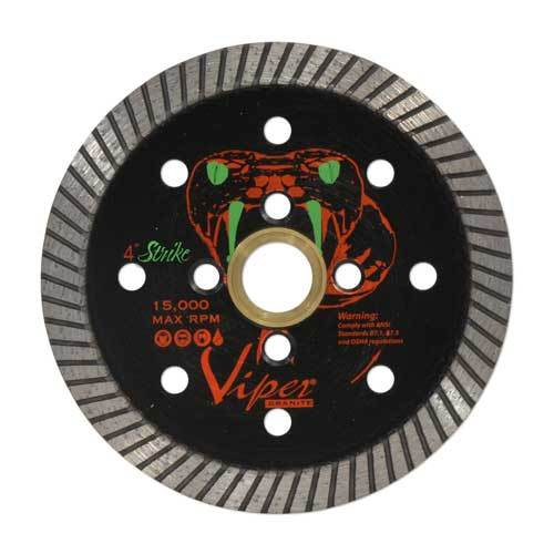 Viper Strike Turbo Diamond Dry Granite Blade, 4 in