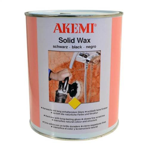Akemi Solid Wax, Black Paste, 1 lt
