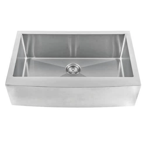 Envy Stainless Steel Sink, 16 Gauge, Apron Single Bowl, 32-7/8 in (L) x 20-3/4 in (H) x 10 in (D)