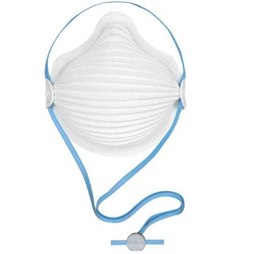 Moldex Airwave White Disposable N95 Mask, 10 Masks/Box