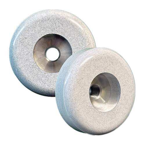 Mustang White Magic Resin Cup Wheel, 4 in, 200 Grit