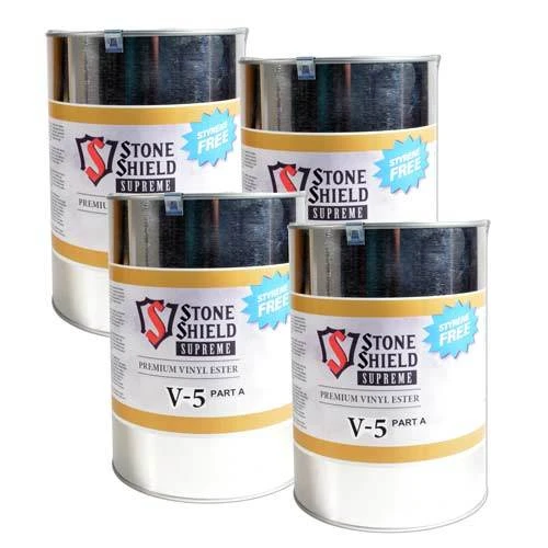 Stone Shield Premium V-5 Knife Grade Vinyl Ester Adhesive, 5 gal Ship Saver