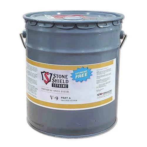 Stone Shield Premium V-9 Knife Grade Vinyl Ester Adhesive, 5 gal Pail