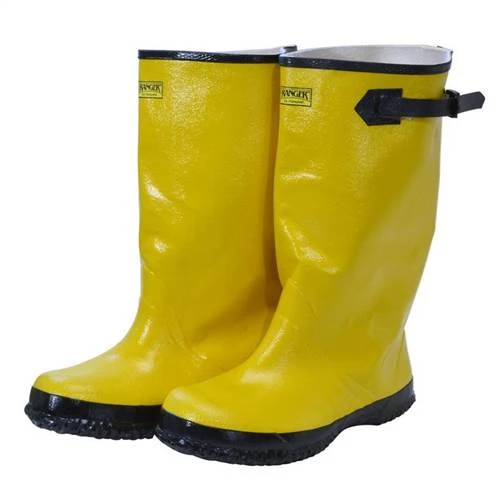Dunlop Over-The-Shoe Boots, Size 15 (Yellow)