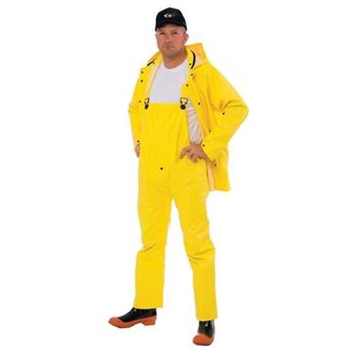 Cordova 3 Piece Medium-Duty Fabricator fts Rain Suit Set, X-Large (Bib Pants)