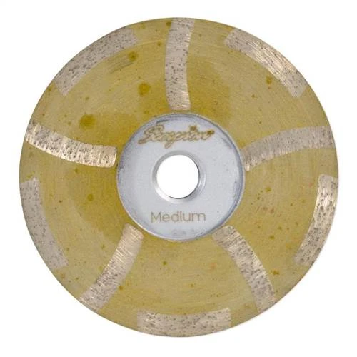 Scorpion Resin Filled Dry Diamond Cup Wheel, 4 in, Medium