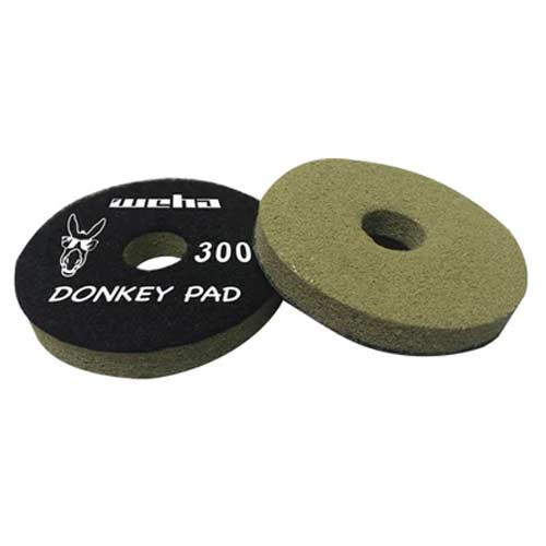 Weha Donkey Inline Polishing Pad, 3000 Grit, 6 in
