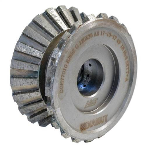 Diamut CNC 120mm Double Breaker Bit For 2-3cm Material