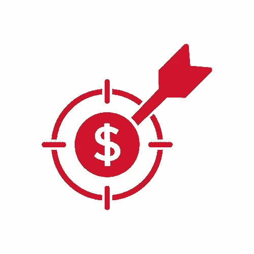 Competitive pricing icon