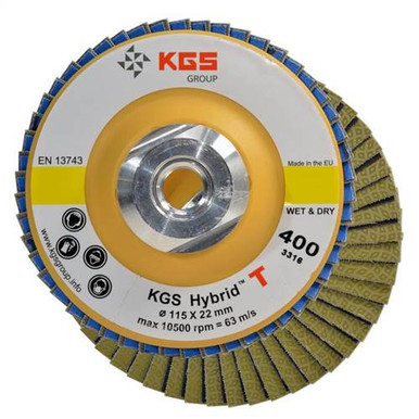 KGS Hybrid T Flap Disc, 4-1/2