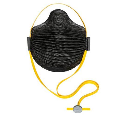 Moldex Airwave Black, Partial Flange Mask, 10 Masks/Box