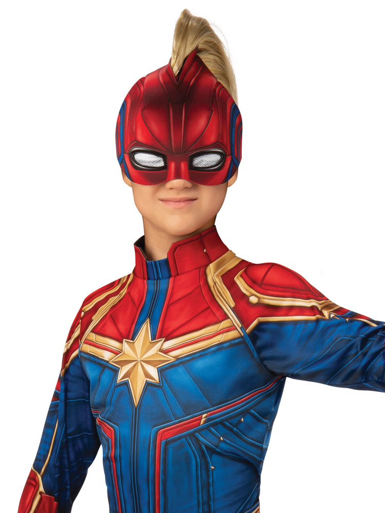 Captain Marvel Hero Suit Girls Costume