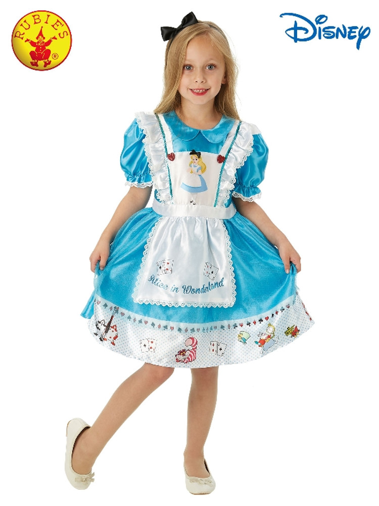 Alice in Wonderland Deluxe Girls Costume